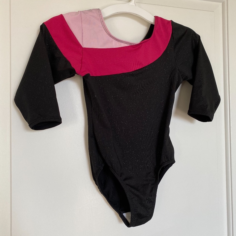 Freestyle by DANSKIN Girls gymnastics leotard Sz S (6/6x)